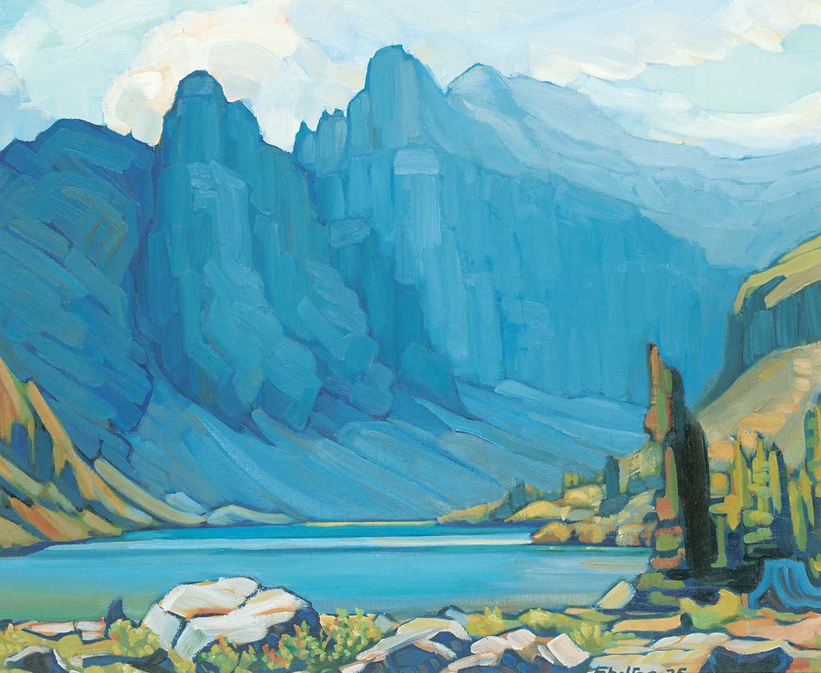 Margaret Dorothy Shelton (1915-1984) - Untitled - Mountain Lake