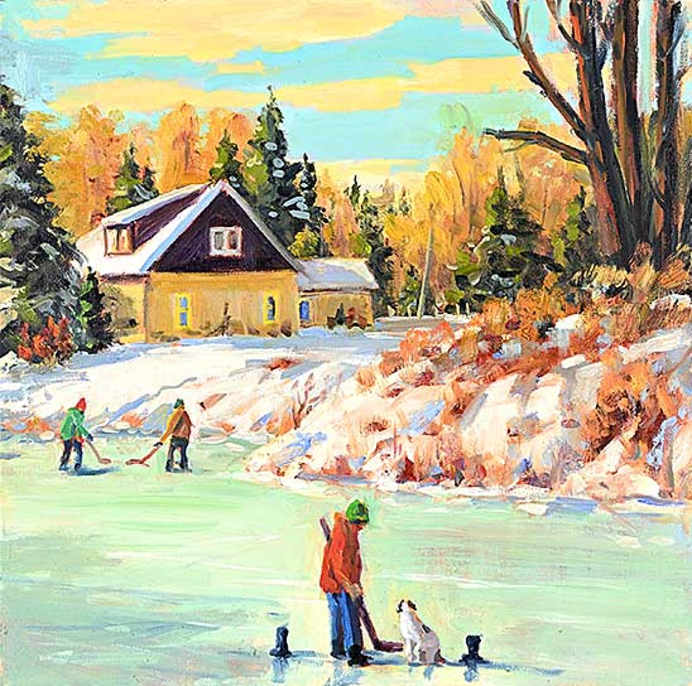 Ron Hedrick (1942) - Untitled - On the Ice