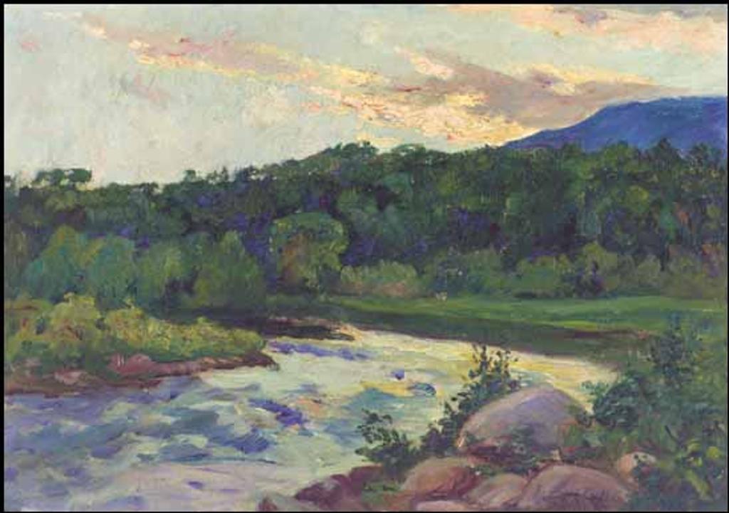 Maurice Galbraith Cullen (1866-1934) - A Bend in the River