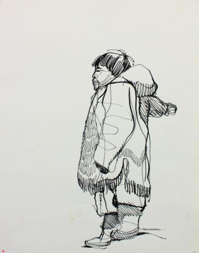 James Archibald Houston (1921-2005) - Ink drawing