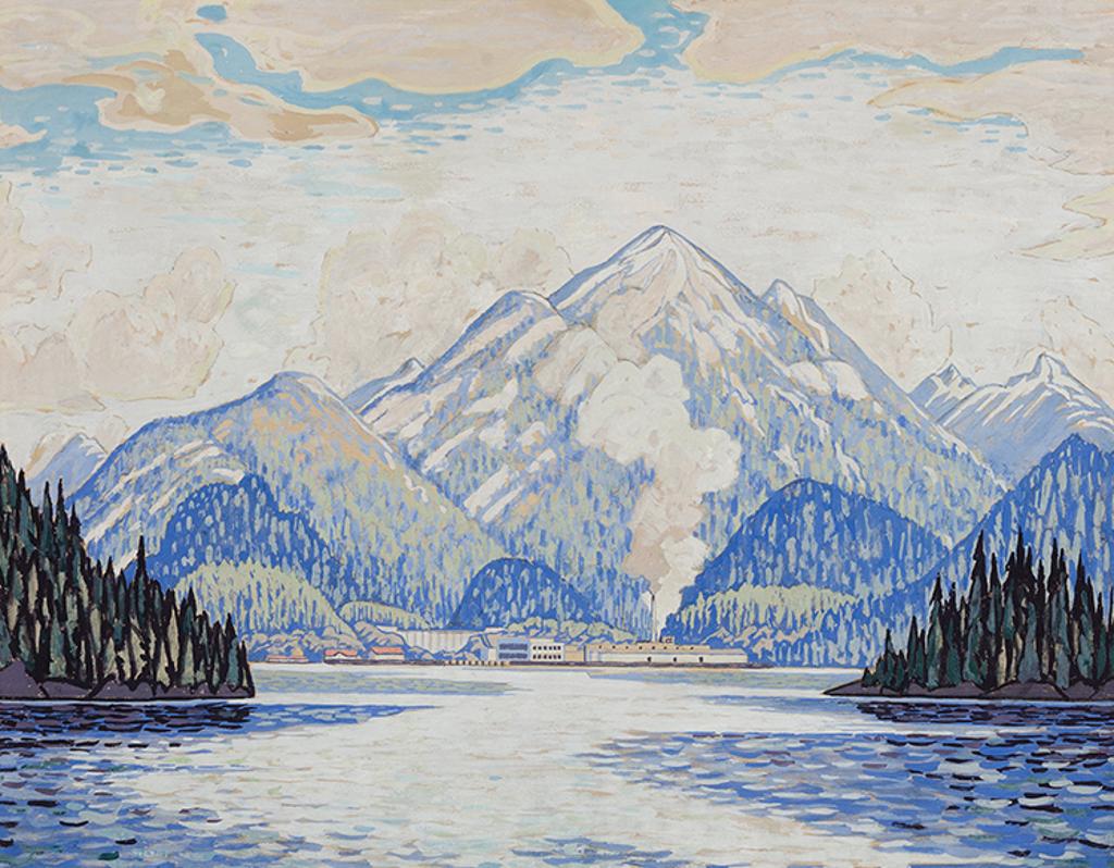 Lawren Stewart Harris (1885-1970) - Ocean Falls, BC