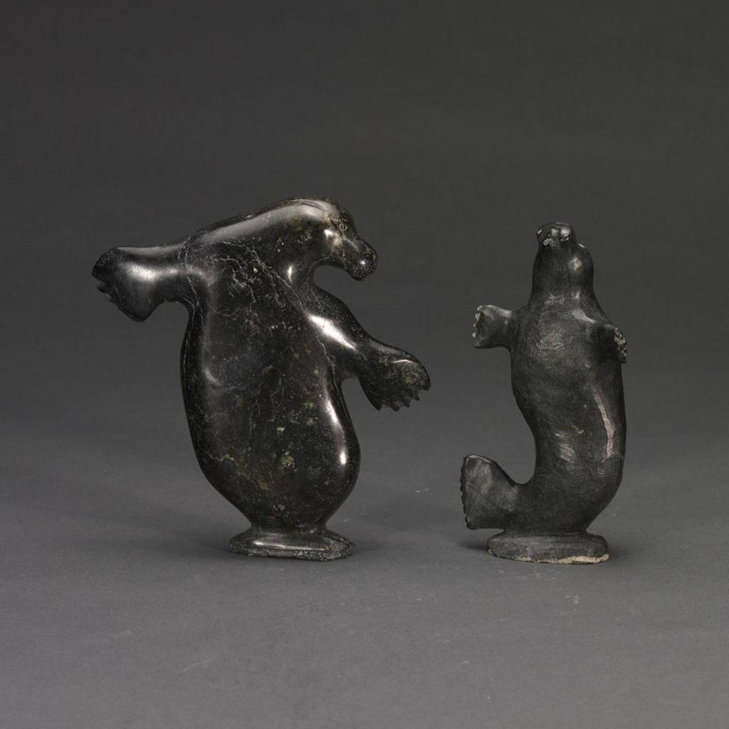 Gideon Qauqjuaq (1941) - Two Seal Studies
