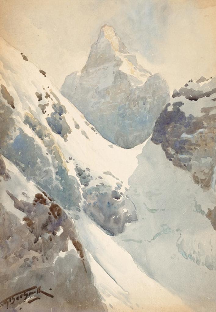 Frederic Martlett Bell-Smith (1846-1923) - Abbott Pass and Mount Biddle