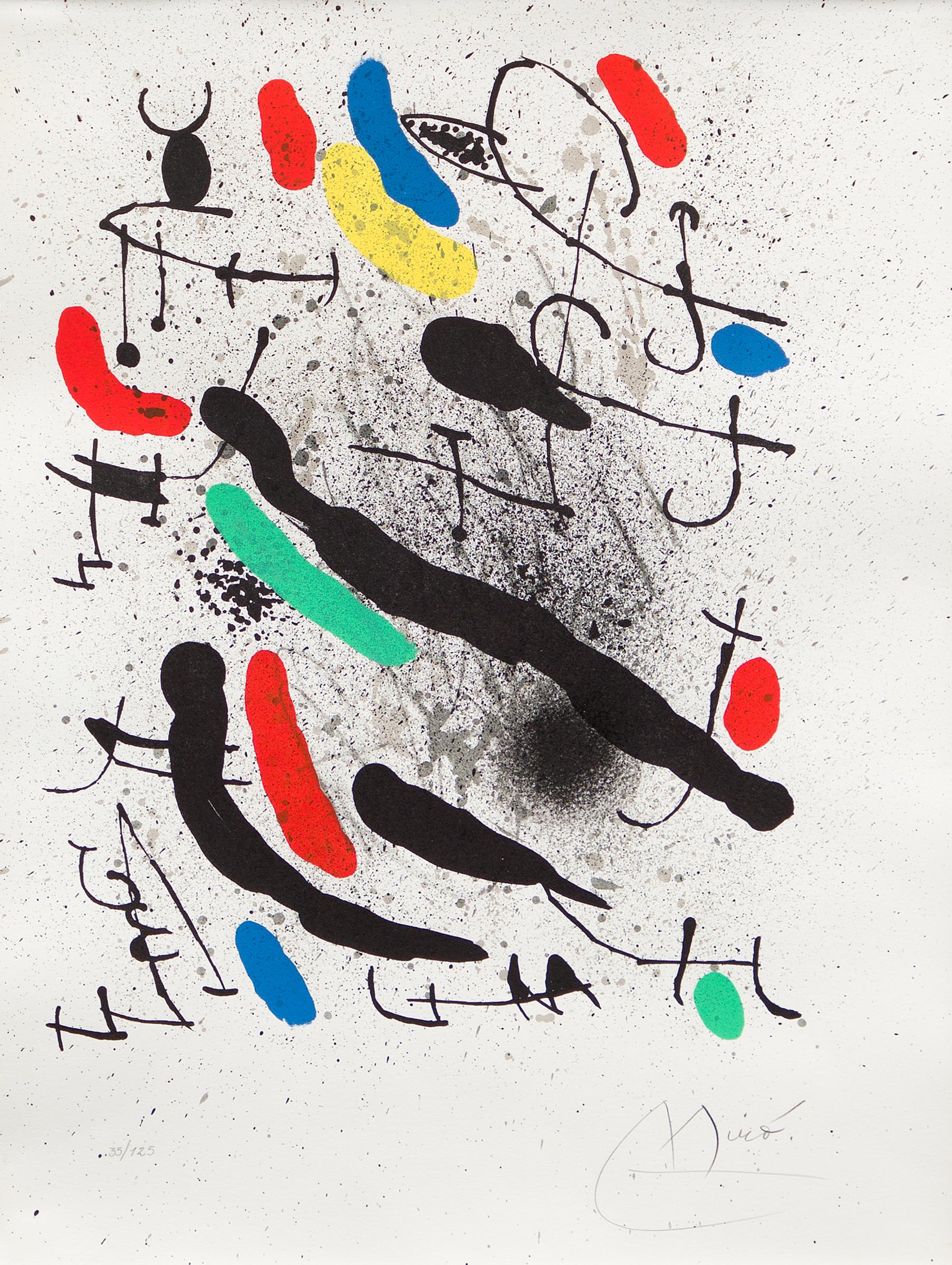 Joan Miró (1893-1983) - Liberté des libertés, 1971