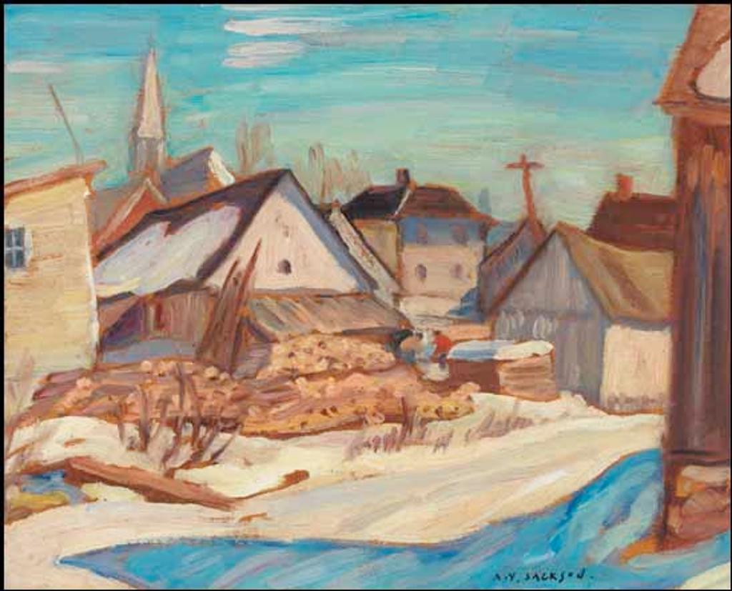 Alexander Young (A. Y.) Jackson (1882-1974) - Quebec Village