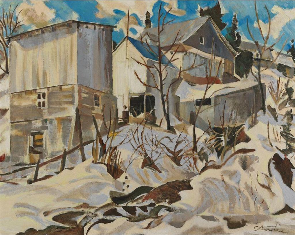 Albert Edward Cloutier (1902-1965) - By The Old Mill Stream