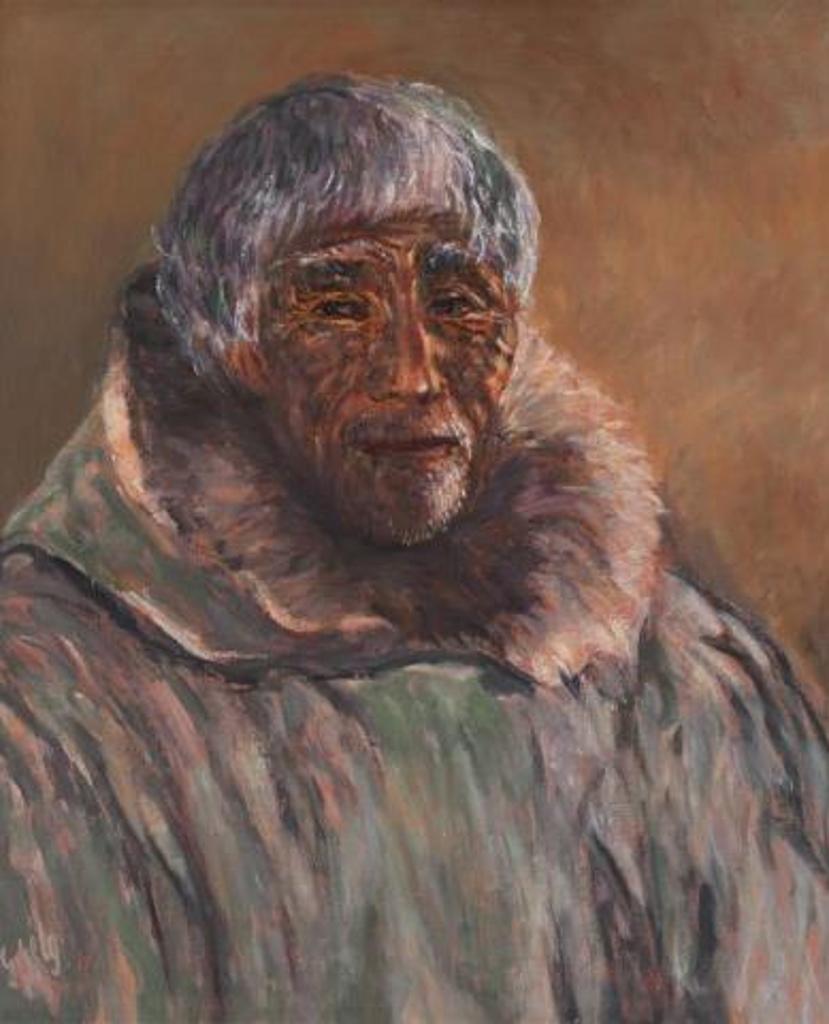 Gabriel Joseph Gely (1924) - Canadian, Portrait of Luke Anguhadluq