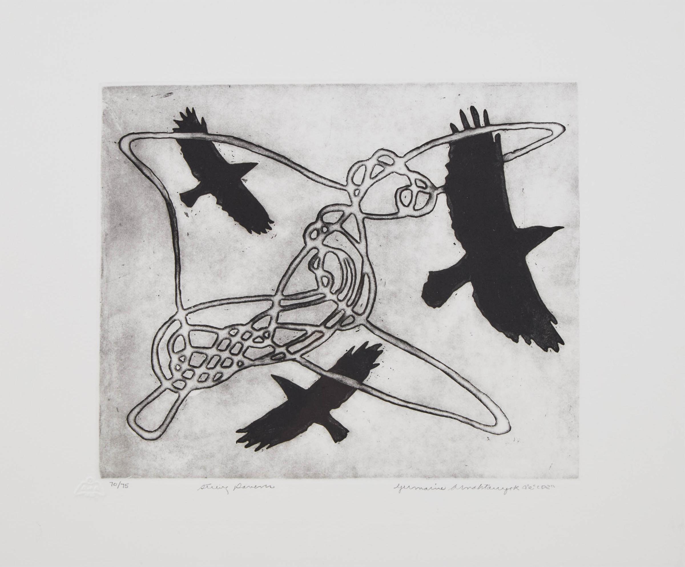 Germaine Arnattaujuq (Arnaktauyok) - String Ravens, 1997