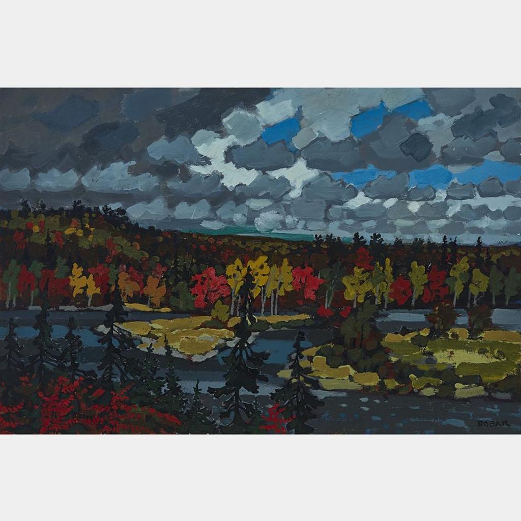 Bruno Joseph Bobak (1923-2012) - Nashwaak River