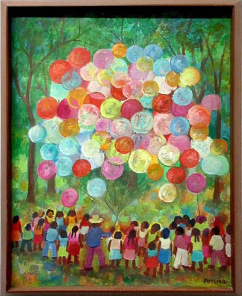 Aurelio Pescina (1938-1990) - Untitled (Balloon Seller)