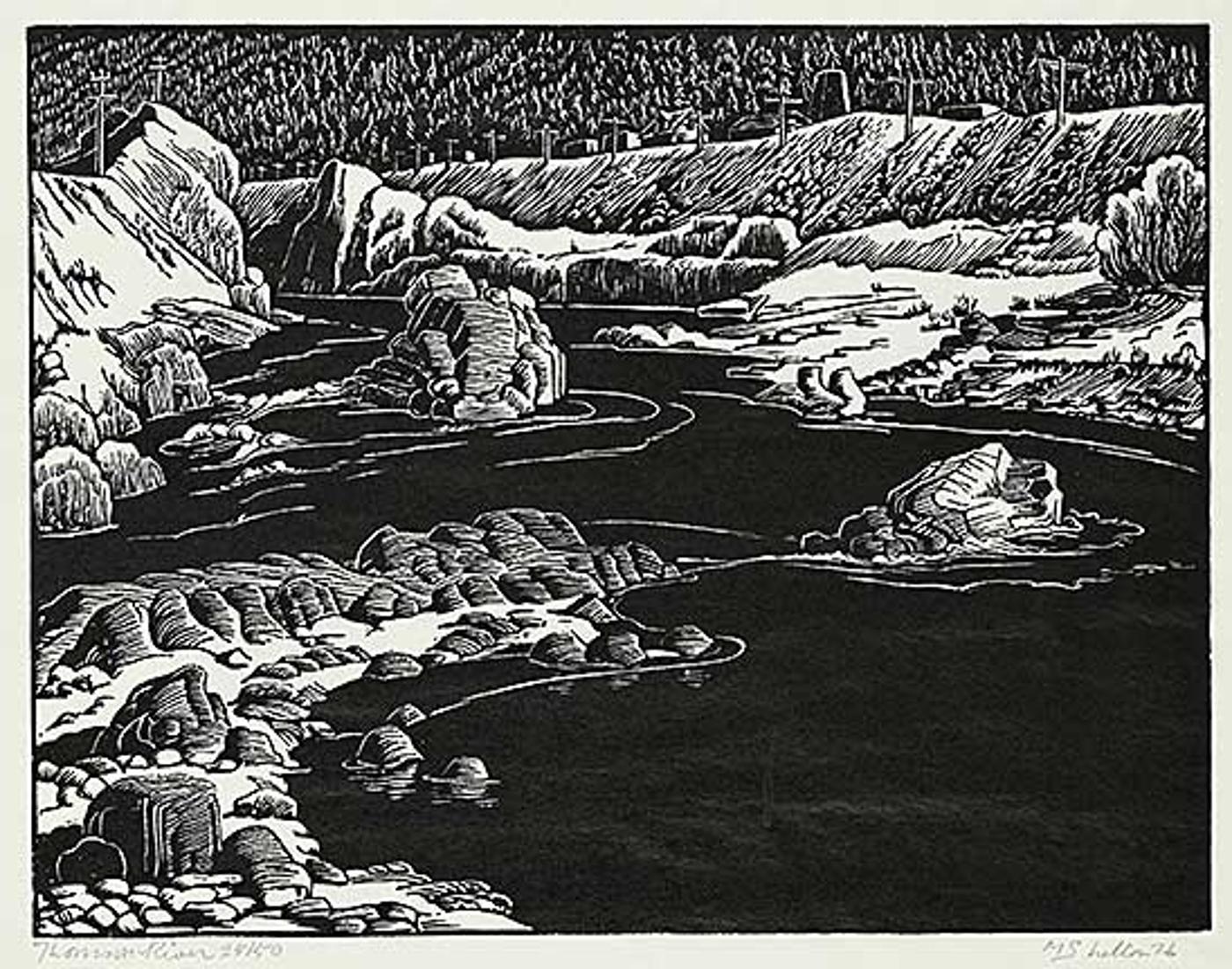 Margaret Dorothy Shelton (1915-1984) - Thomson River #25/50