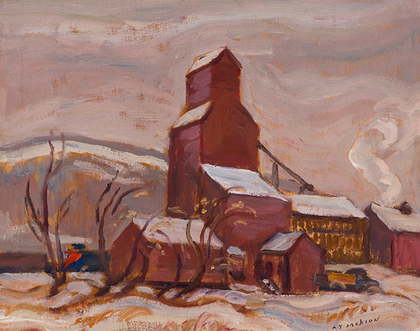 Alexander Young (A. Y.) Jackson (1882-1974) - La Rivière, Manitoba