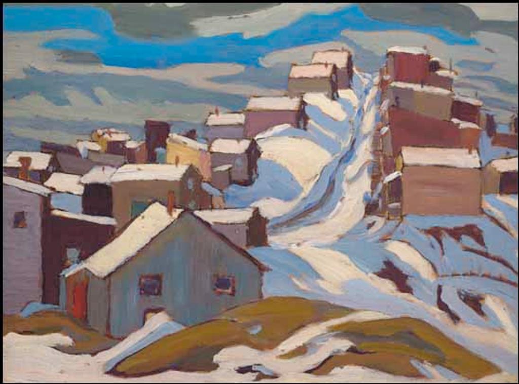 Sir Frederick Grant Banting (1891-1941) - Village in Snow