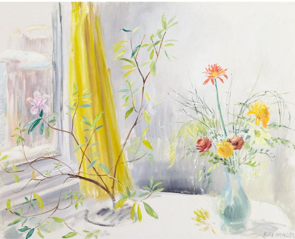 Eva Sophie Prager (1912-2010) - Flowers In A Window