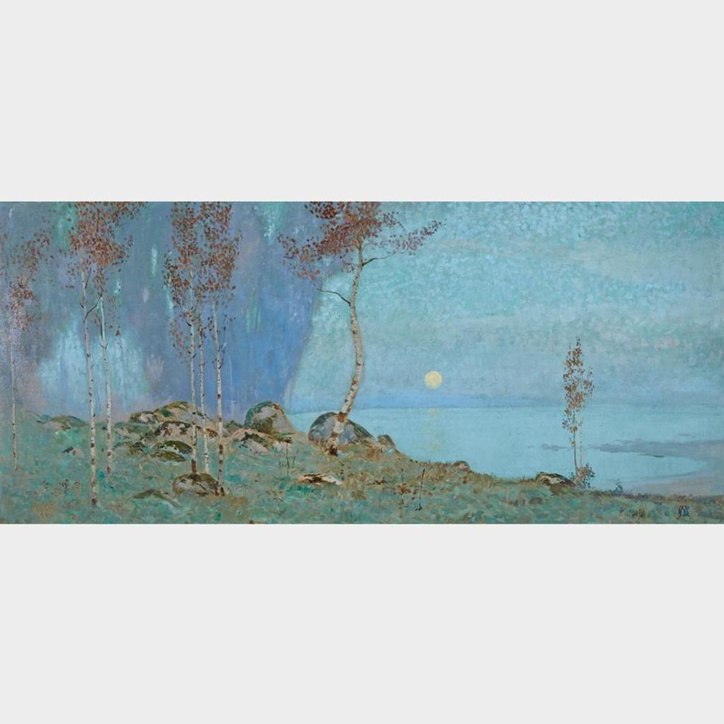 Maurice Galbraith Cullen (1866-1934) - Moonlit Landscape