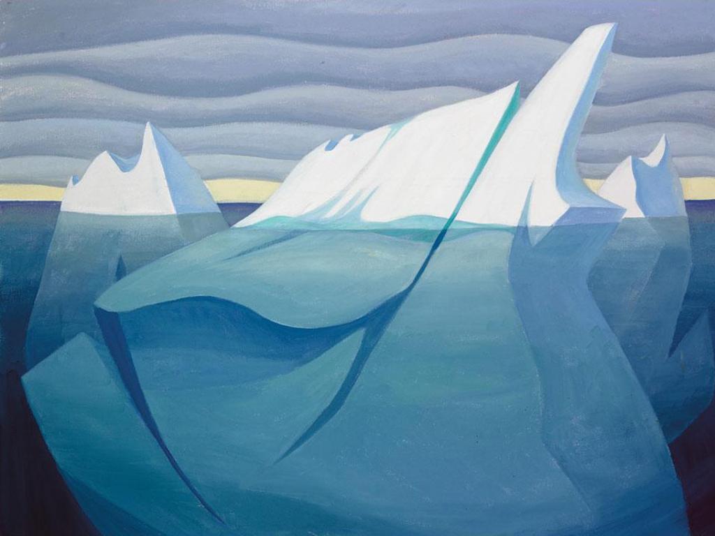 Doris Jean McCarthy (1910-2010) - The Tip Of The Icebergs, 1995