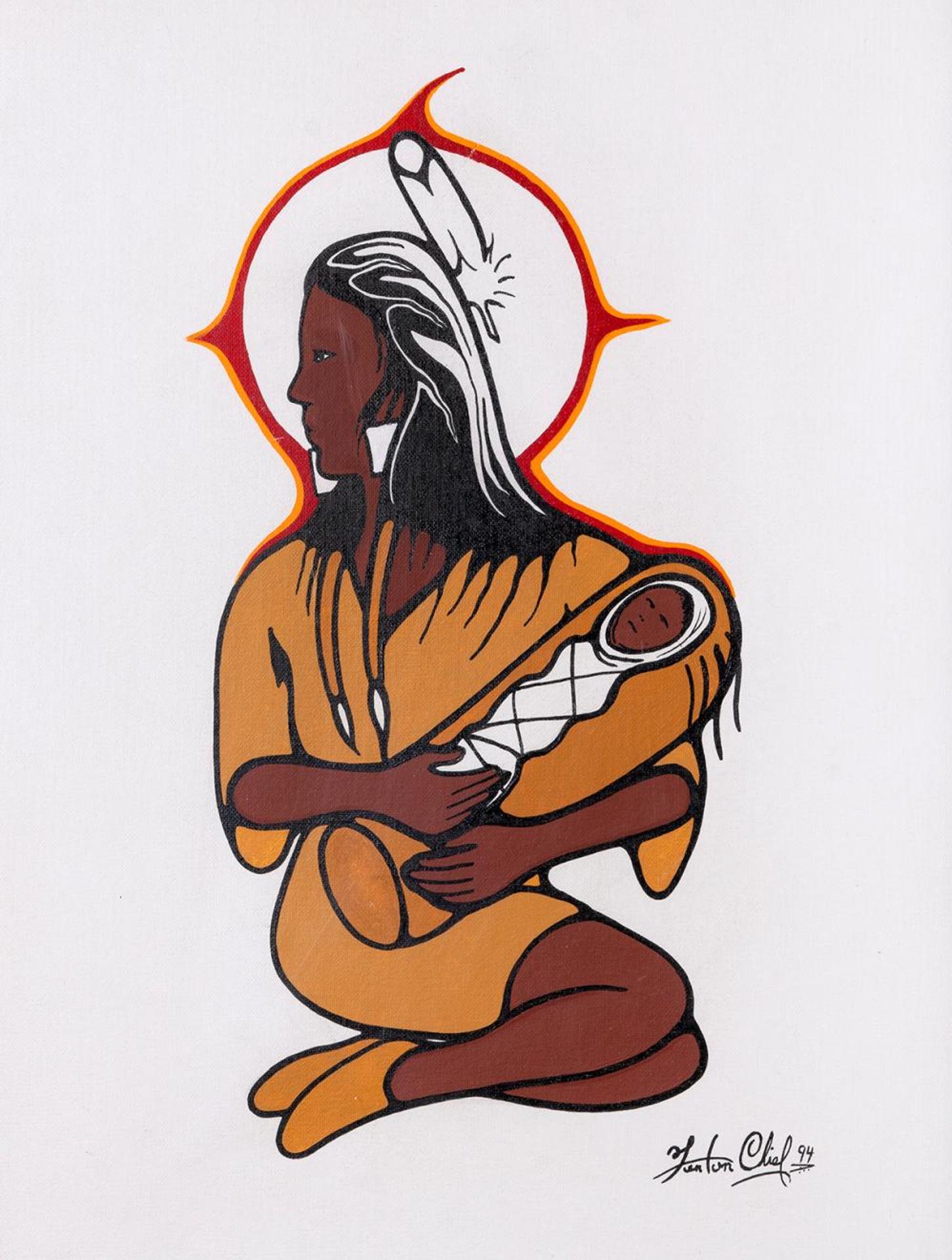 Fenton Chief (1972) - Untitled - Mother and Child