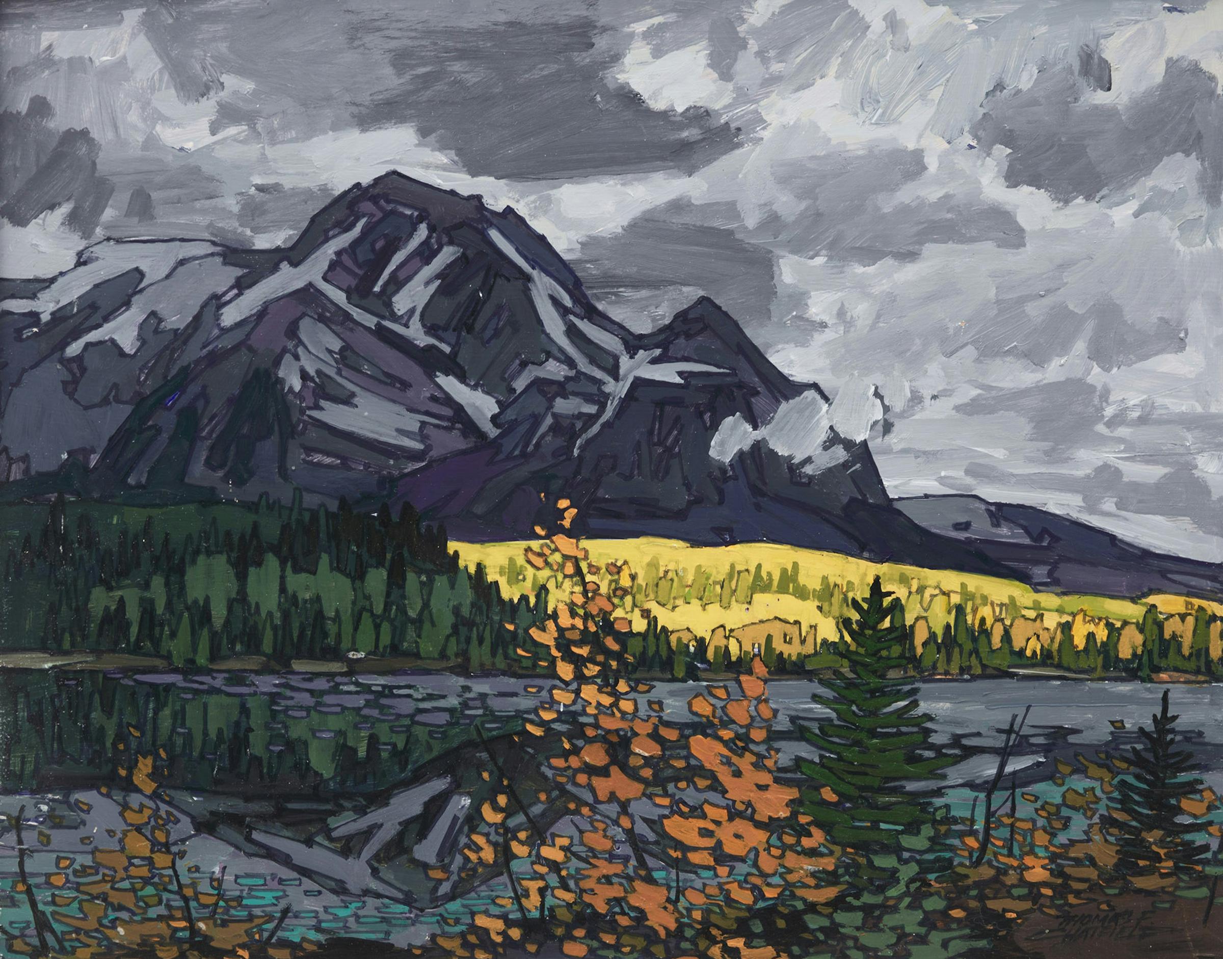Thomas Frederick Haig Chatfield (1921-1999) - Fall Mountain