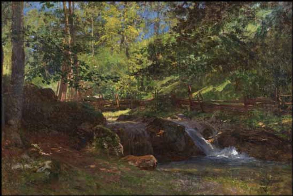 Aaron Allan Edson (1846-1888) - Sunlit Woods