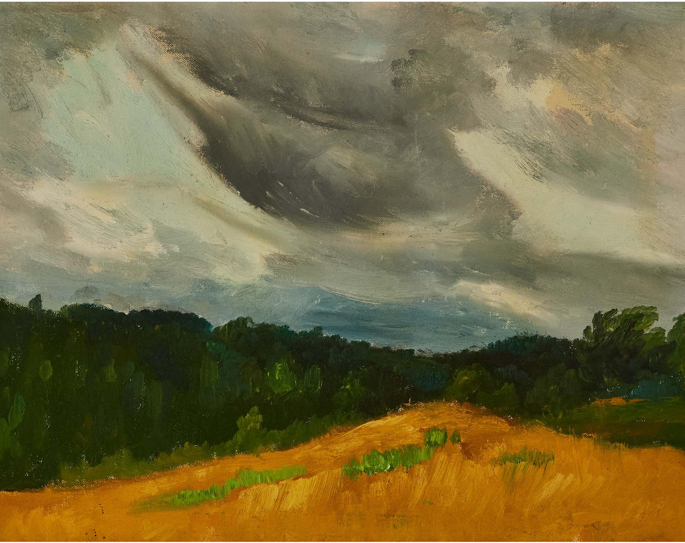 Louis Muhlstock (1904-2001) - Landscape