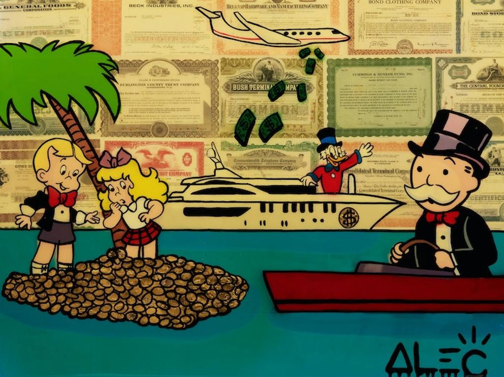 Alec Monopoly (1986) - Richie Rich with a Yacht