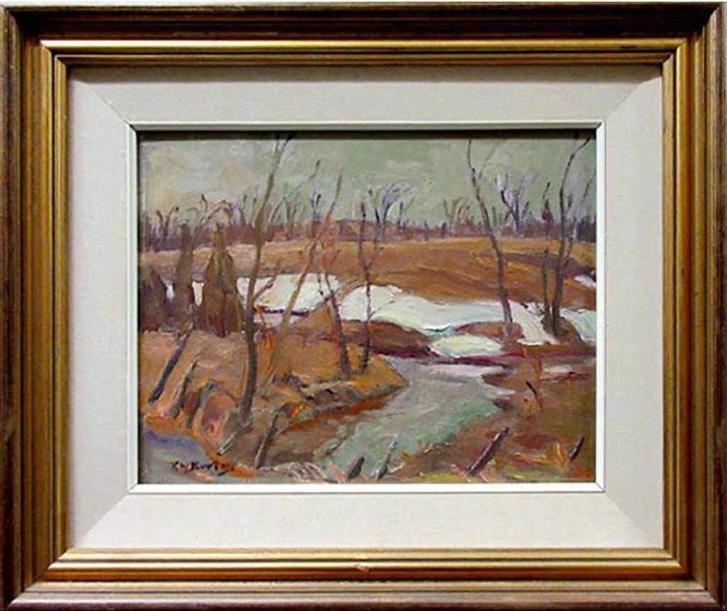 Ralph Wallace Burton (1905-1983) - Creek Near Hearts Desire, Ont.