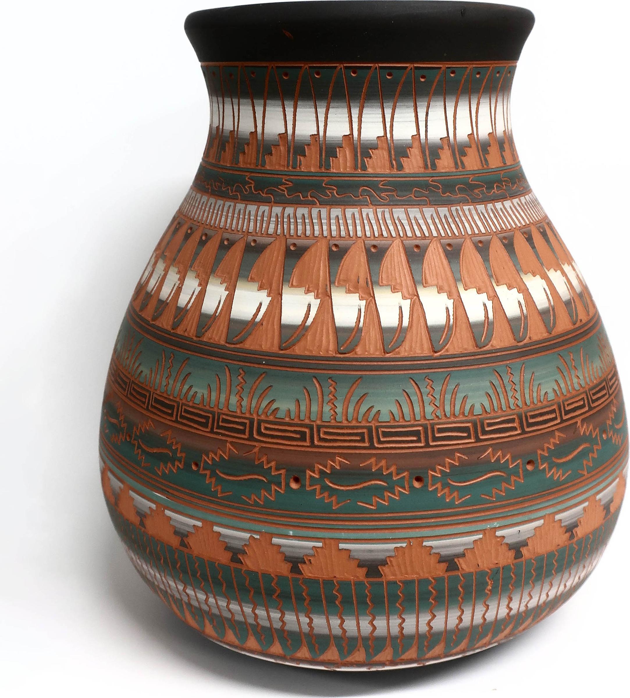 Carol Johnson - Navajo Pottery Vase