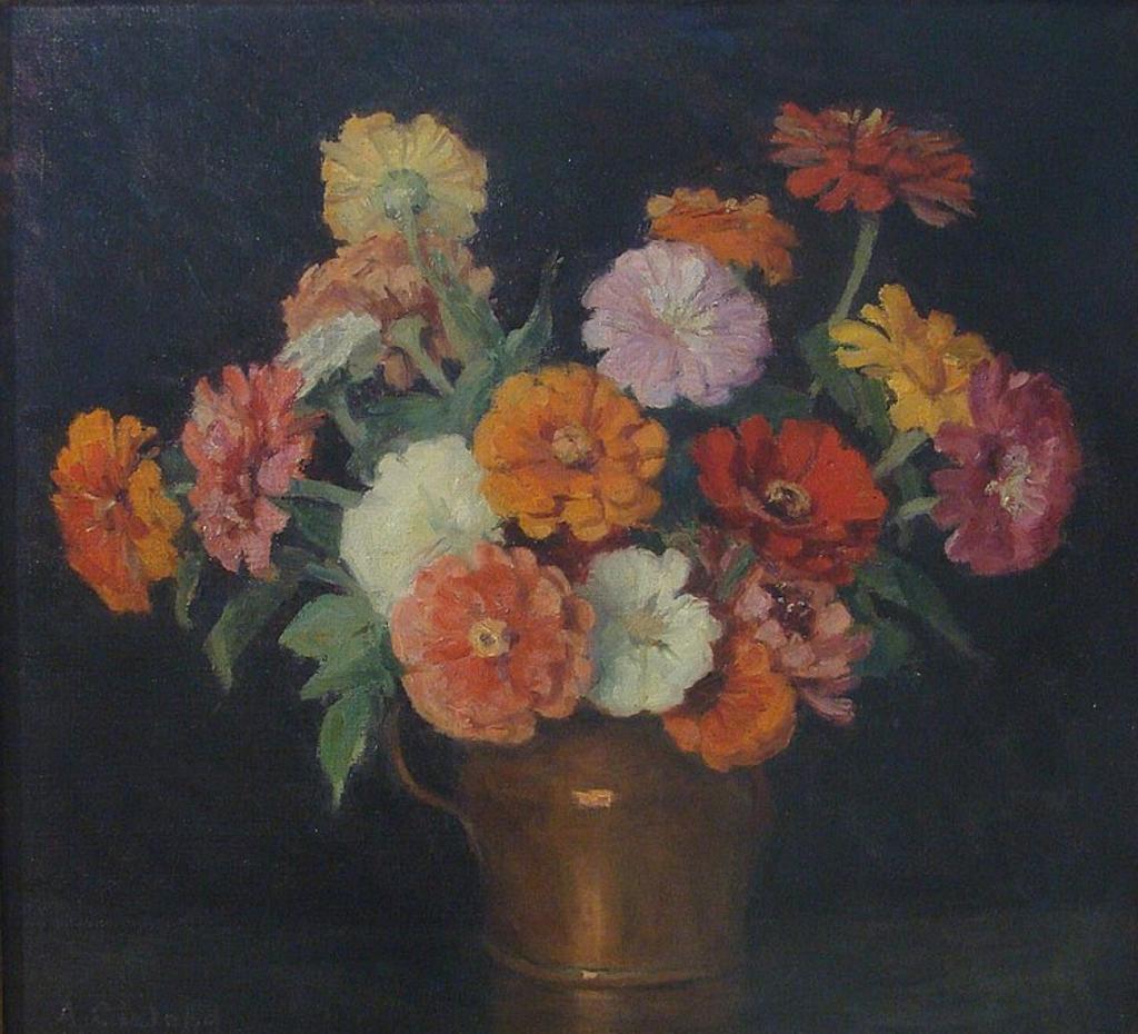 Mary Alberta Cleland (1876-1960) - FLORAL STILL LIFE