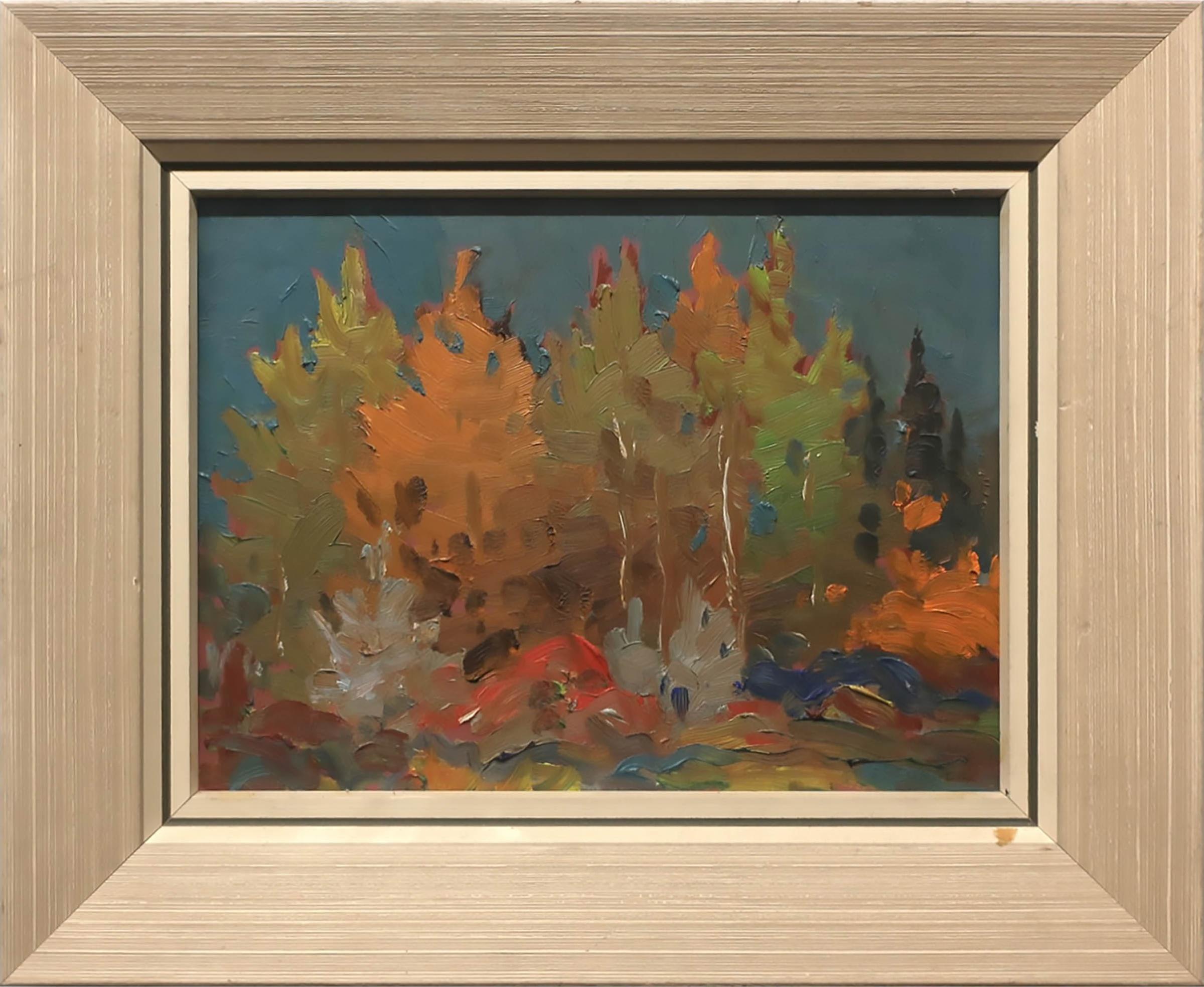 John Davenall Turner (1900-1980) - Trees In Fall