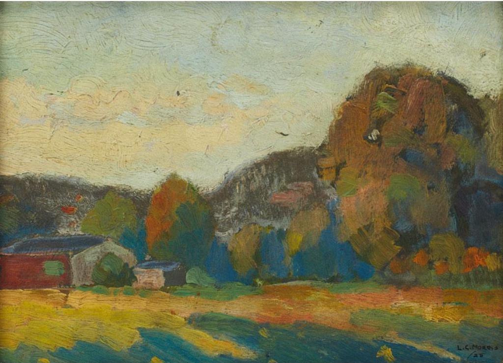 Lincoln Godfrey Morris (1887-1967) - Farm Landscape
