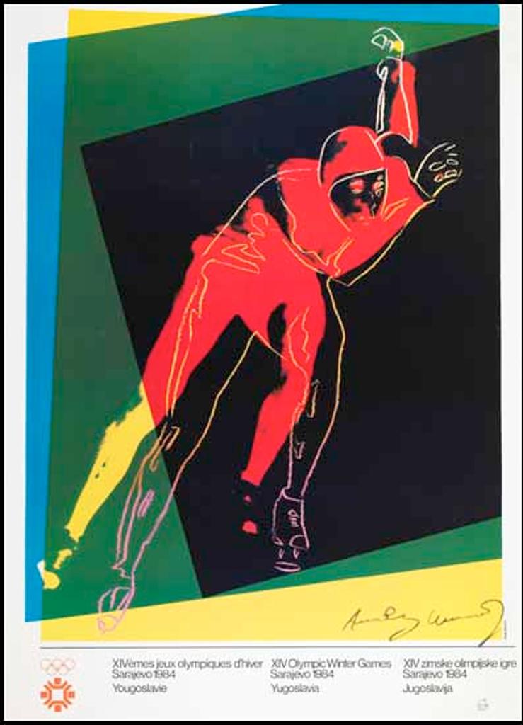 Andy Warhol (1928-1987) - Olympic Winter Games, Sarajevo, 1984