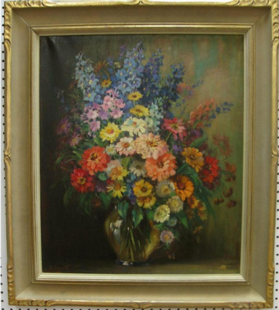 Emily Louise (Orr) Elliott (1867-1952) - Vase Of Flowers
