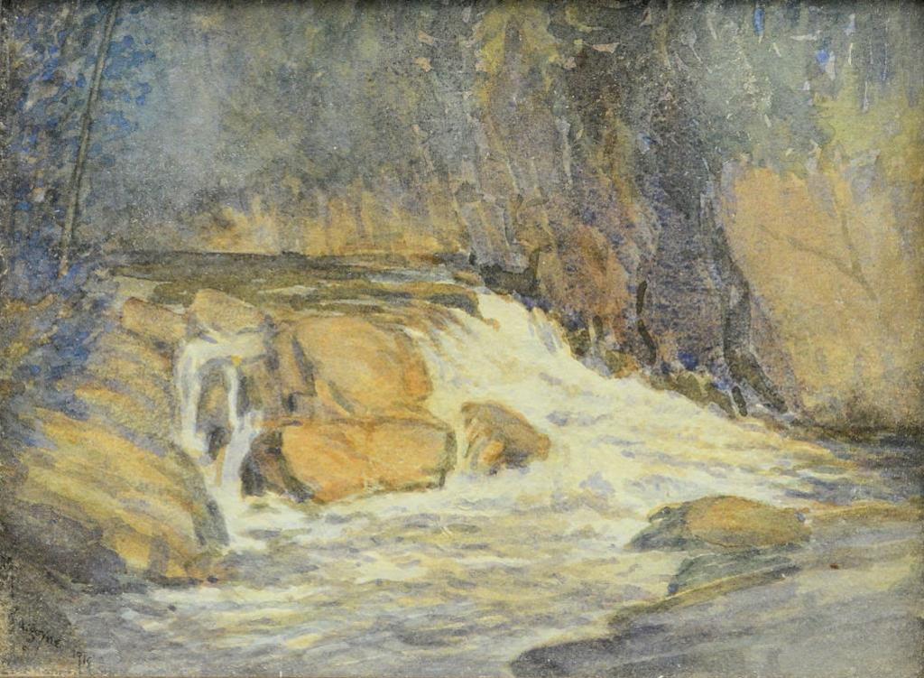 Saint-Georges Burgoyne (1882-1964) - Small Falls, Archambault Creek