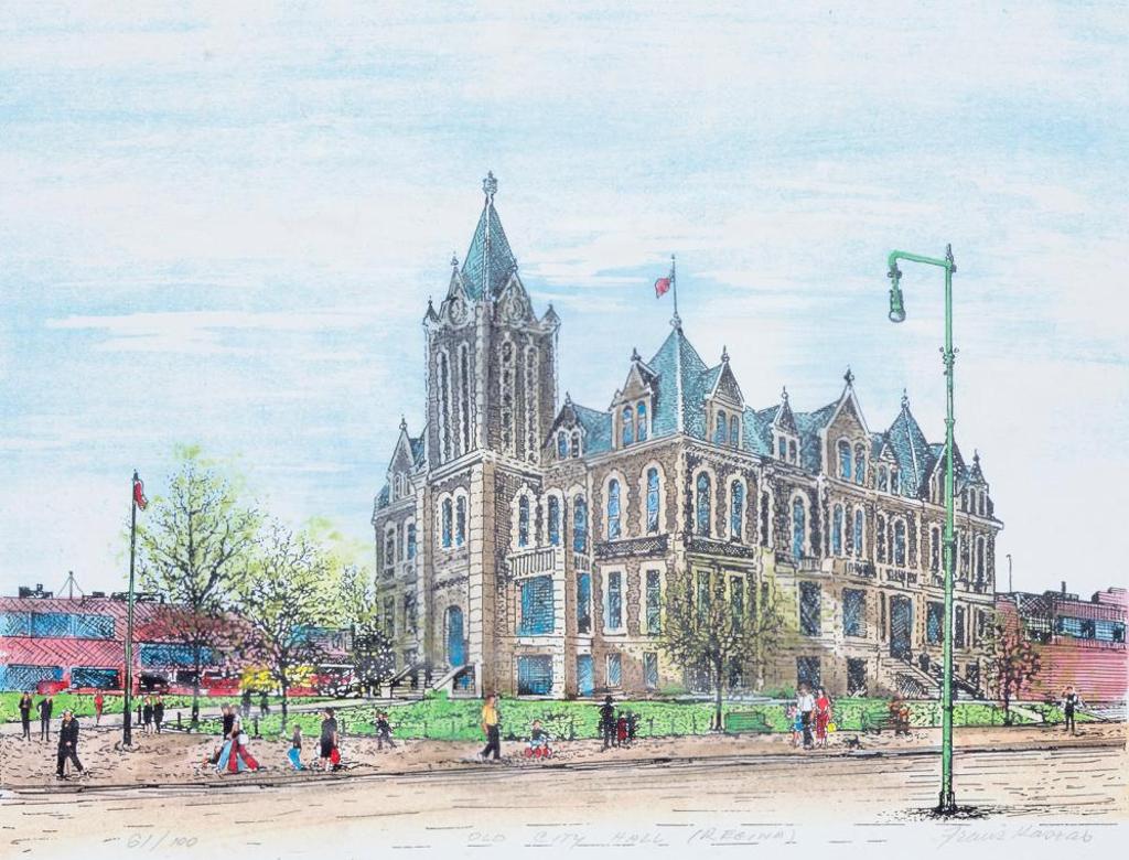 Frank Kaszas (1918-2005) - Old City Hall, Regina