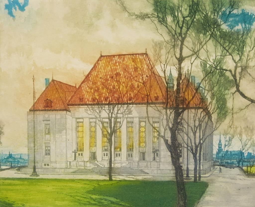 Nicholas Hornyansky (1896-1965) - Supreme Court of Canada, Ottawa