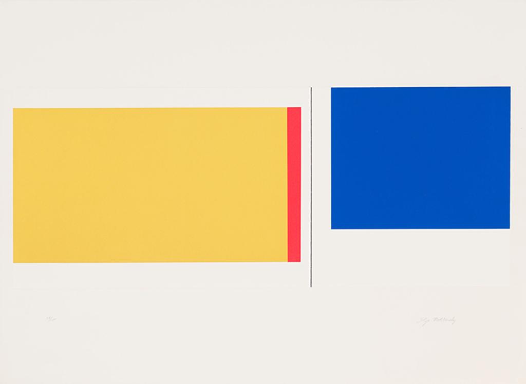 Illya Bolotowsky (1907-1981) - Yellow, Red & Blue