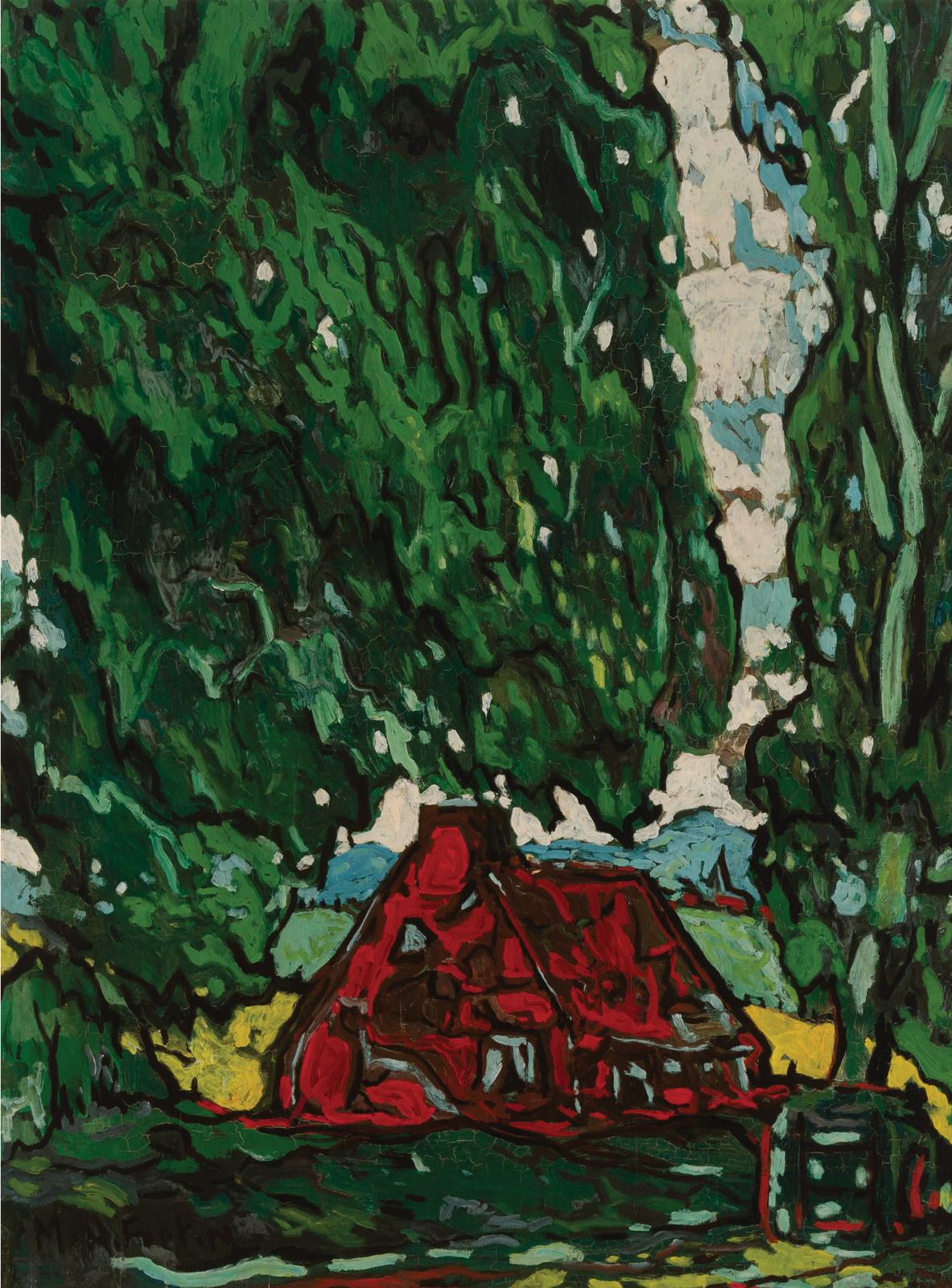Marc-Aurèle Fortin (1888-1970) - The Red House