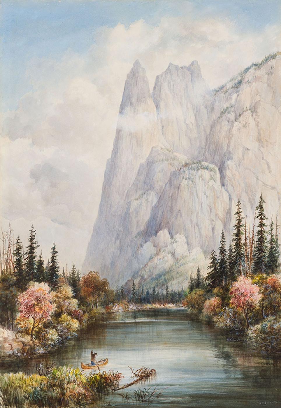 Washington Frederick Friend (1820-1886) - Sentinel - Yosemite