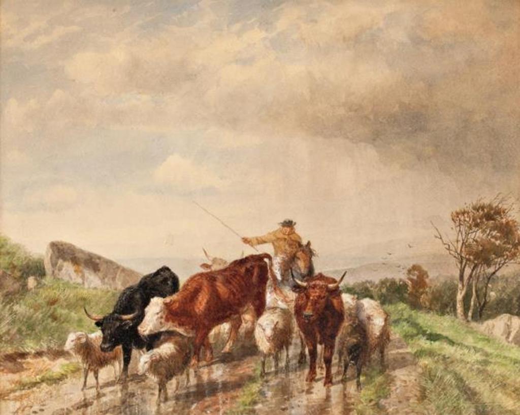 Richard Beavis (1824-1896) - The Road Home