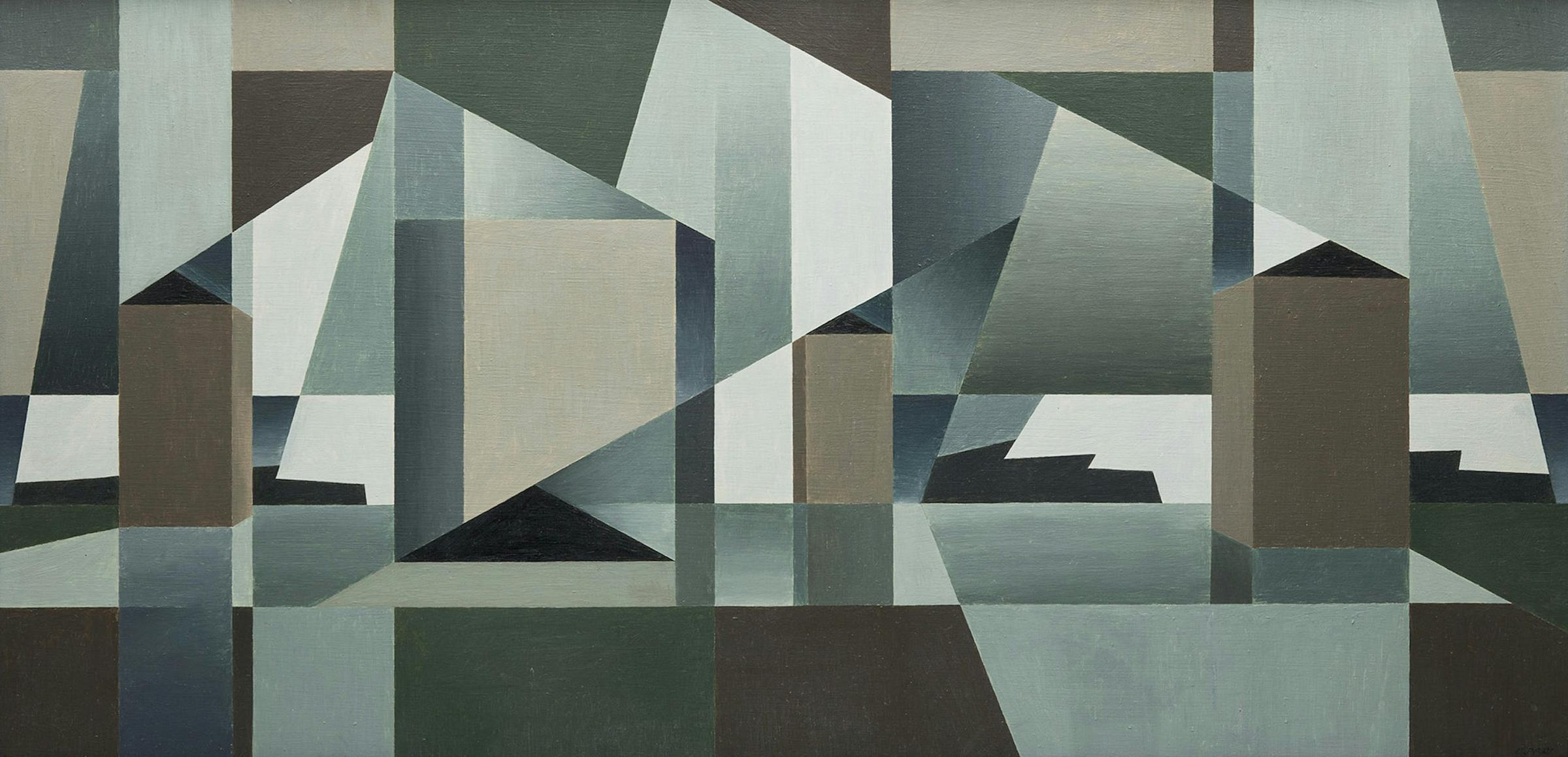 Christopher John Pratt (1935-2022) - Semi-abstract, 1960