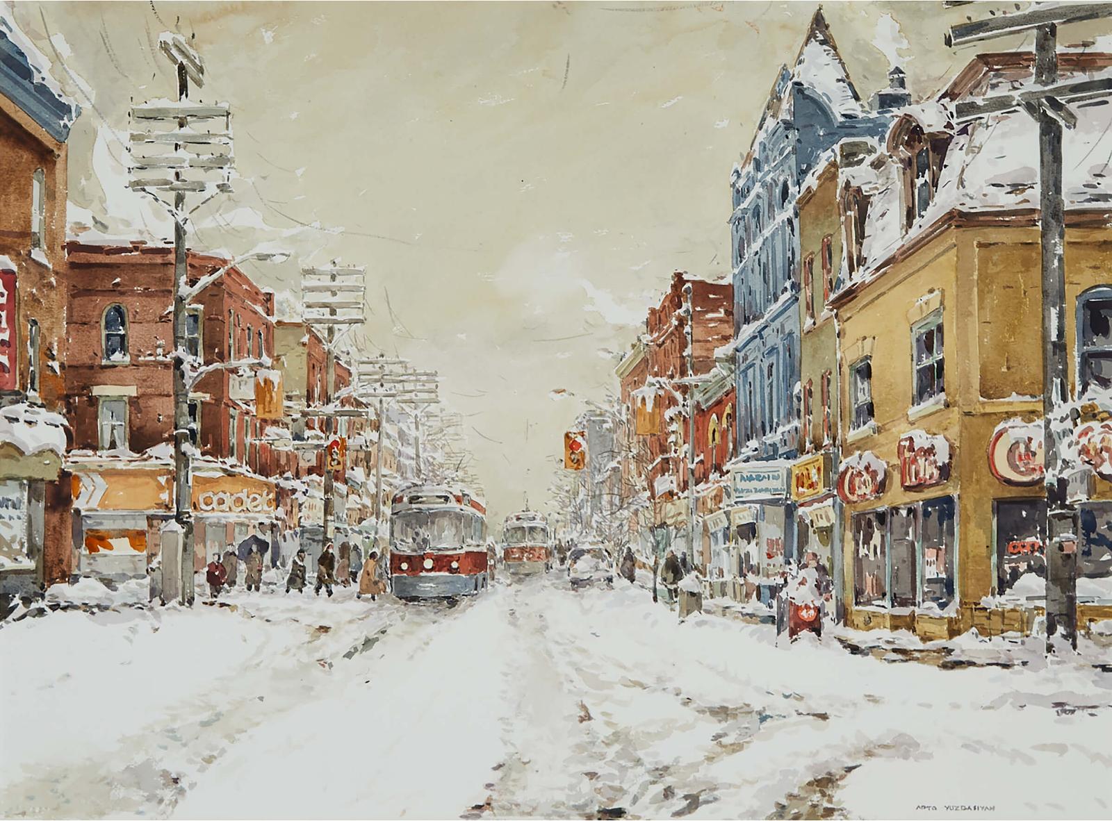 Arto Yuzbasiyan (1948) - Toronto Streetcars