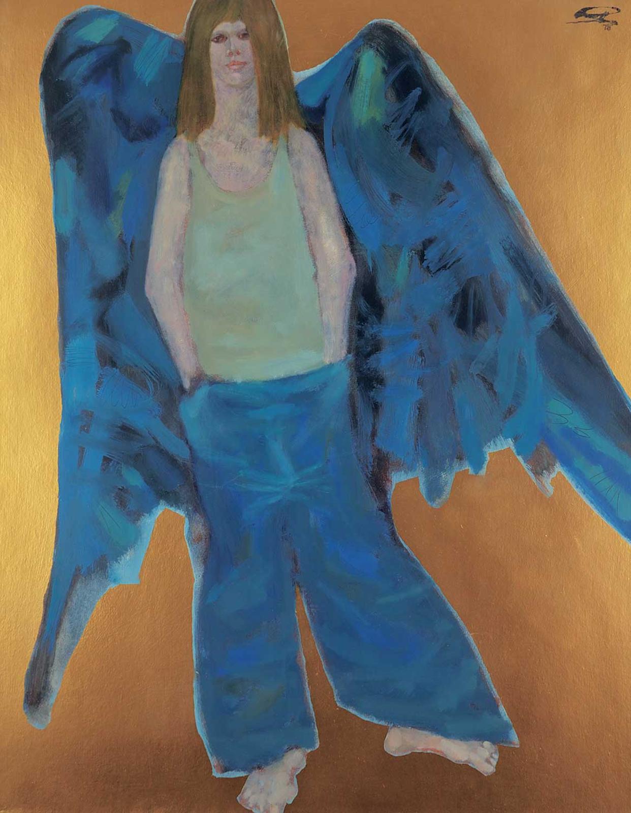 Ronald John (Gyo-Zo) Spickett (1926-2003) - Denim Wings