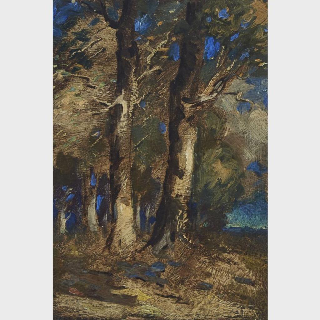 Carl Henry Von Ahrens (1863-1936) - Tree Study