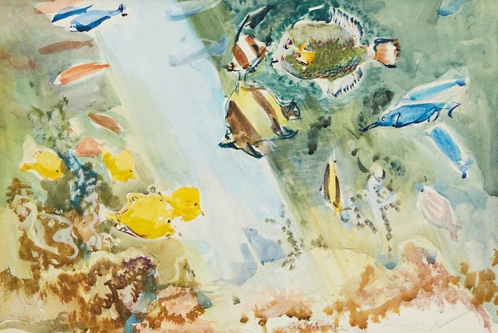 Arthur Lismer (1885-1969) - Tropical Fish, Pacific Islands, 1936
