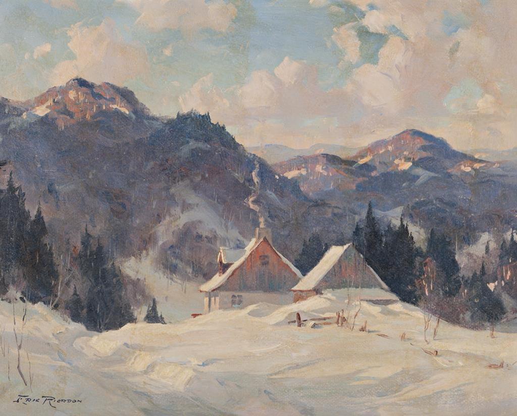 Eric J.B. Riordon (1906-1948) - Winter Morning, Ste-Adele