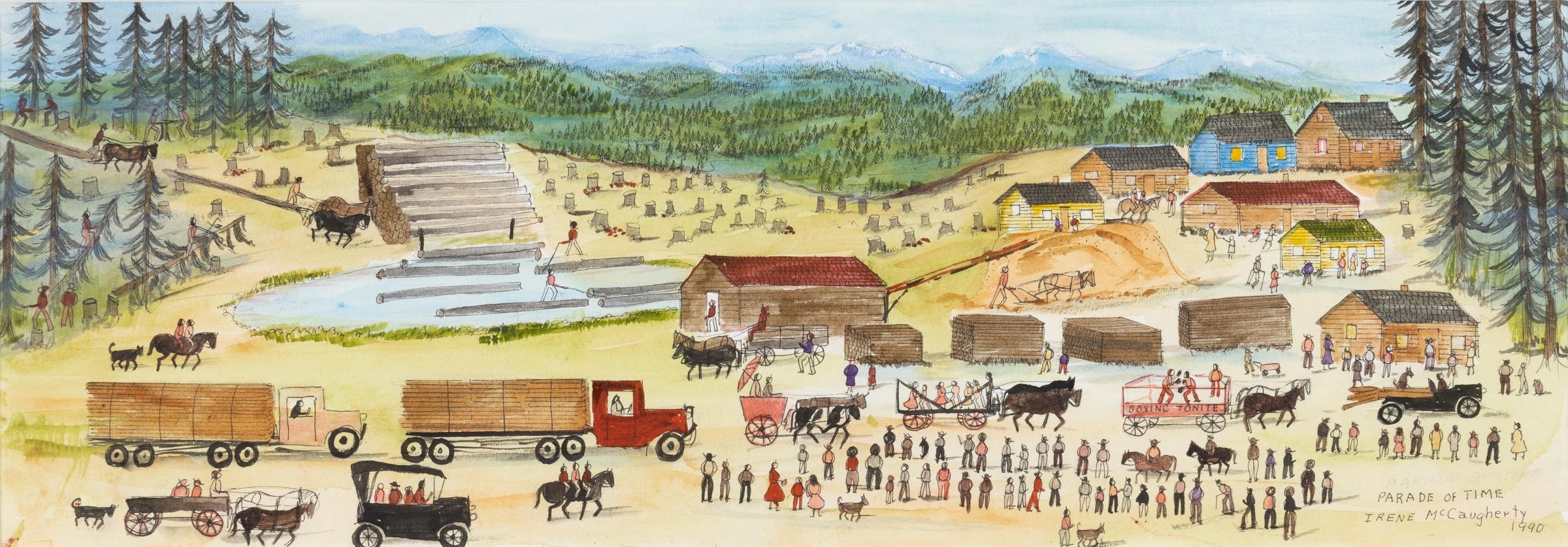Irene E. McCaugherty (1914-1996) - Parade of Time