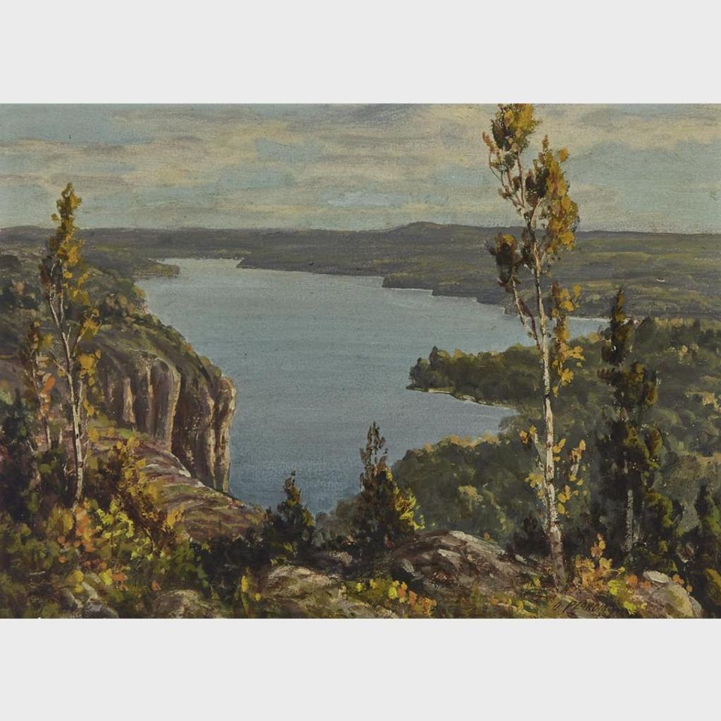 Otto Planding (1887-1964) - From Bon Echo Heights Looking S. East