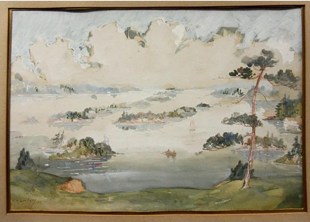 Robert Henry Lindsay (1868-1938) - Untitled (1000 Islands?)