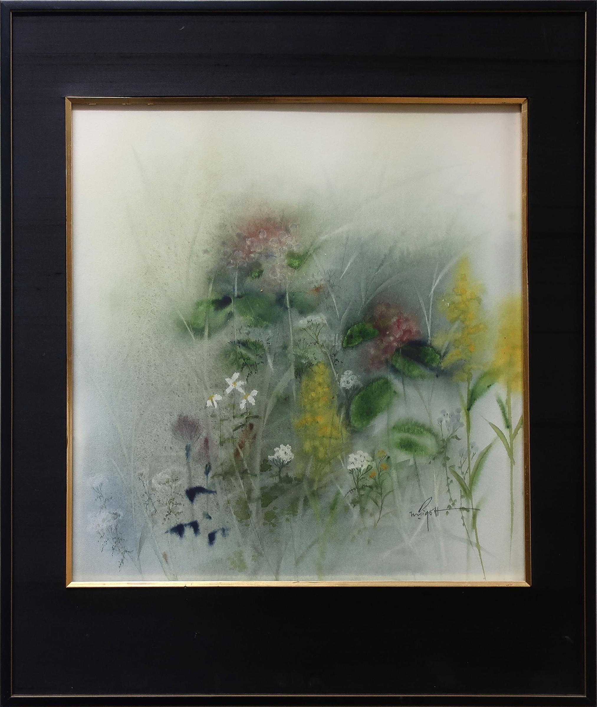 Marjorie Pigott (1904-1990) - Untitled (Foliage With Wildflowers)