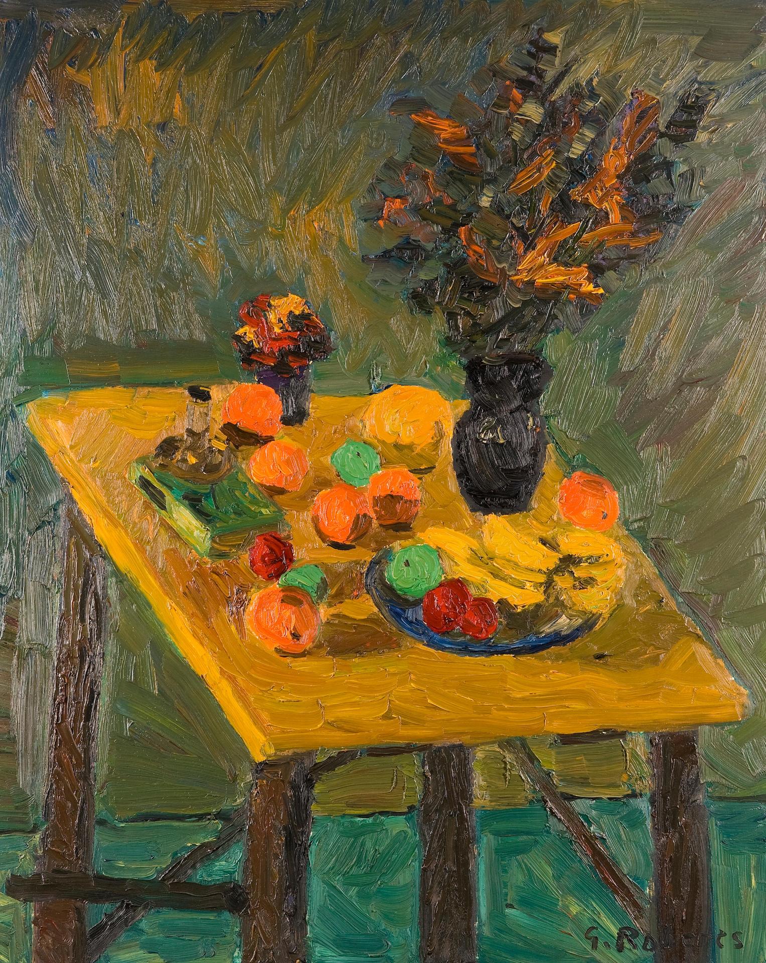 William Goodridge Roberts (1921-2001) - Still life with fruit and flowers